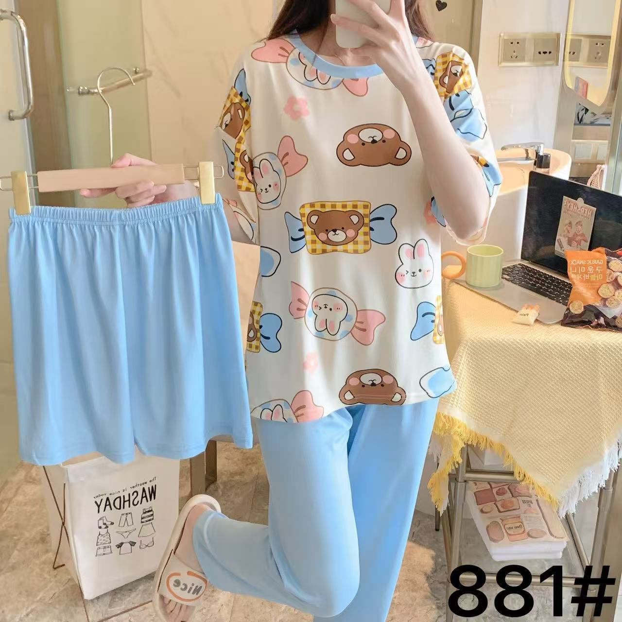 3 pc combo korean pyjama