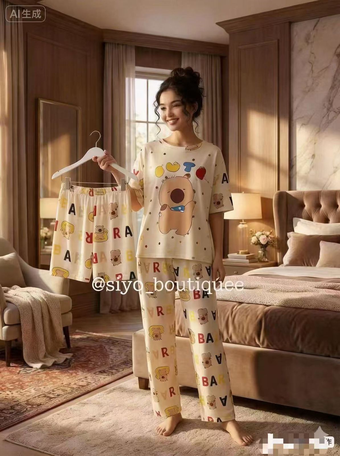 3 pc combo korean pyjama